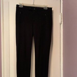 Vince Zip Front Ponte Pants